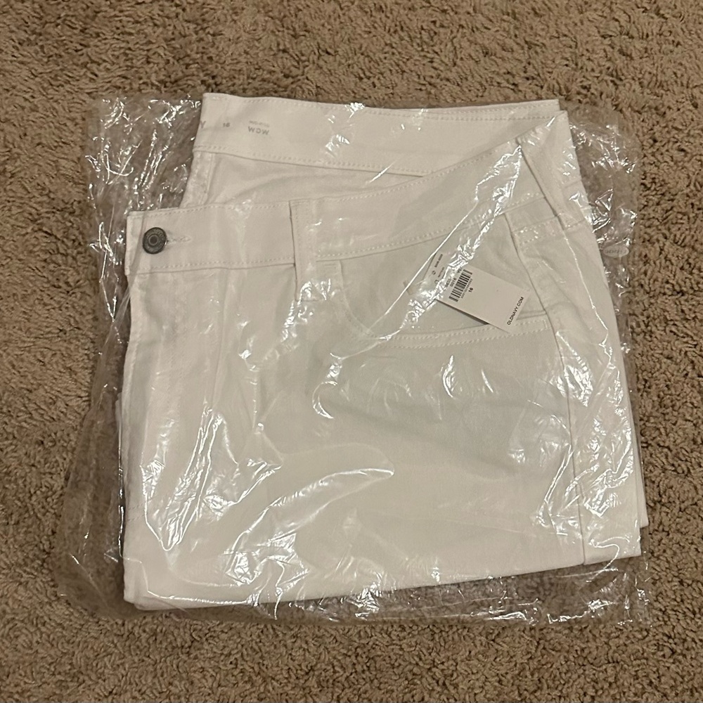 Old Navy White Denim Shorts
